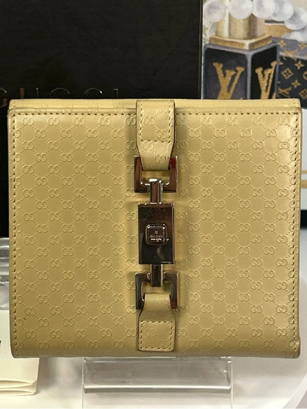 GUCCI Jackie Leather Bifold Wallet 😍🔥 - Picture 14 of 17